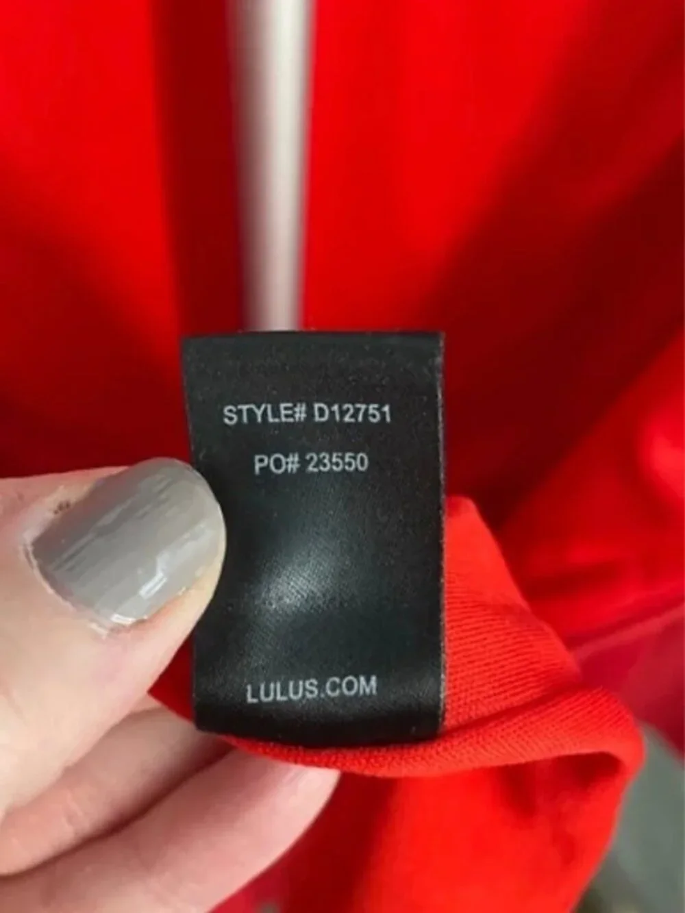 Lulus red bell sleeve dress size small